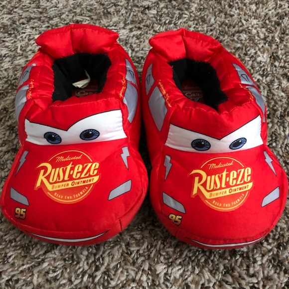 lightning mcqueen slippers for toddlers